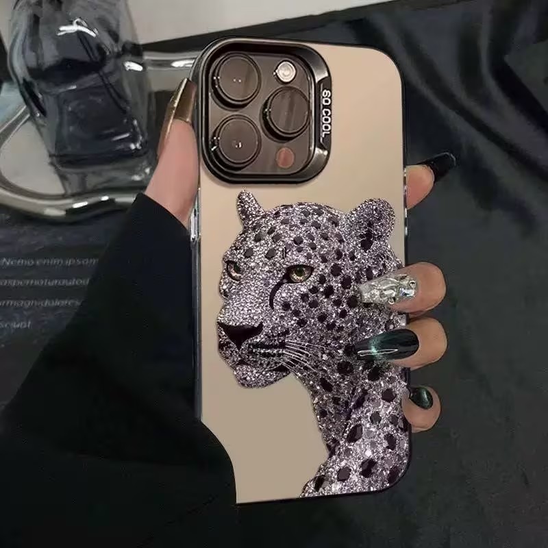 Phone Cases Otterbox - Голографический серебристый чехол IMD для iPhone