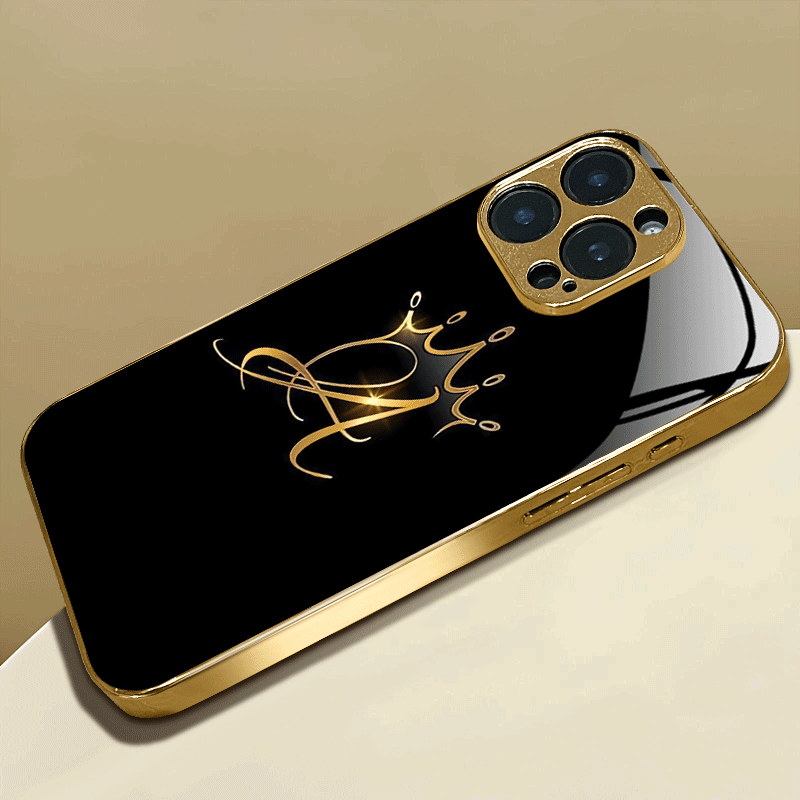 Monogram Custom Case - Жесткий чехол Noble Golden Crown Monogram