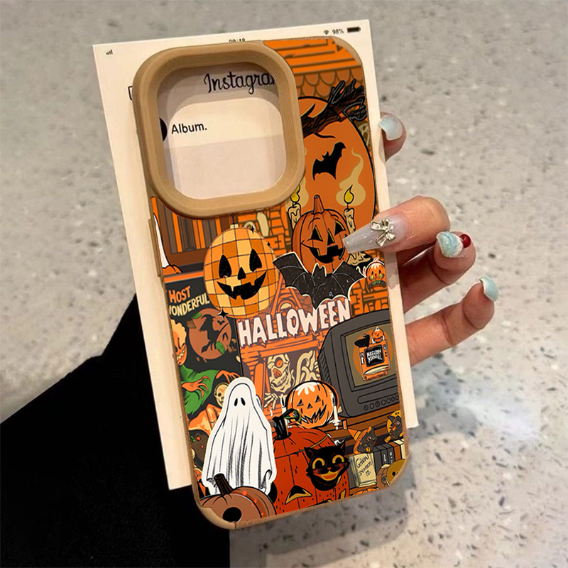 Phone Cases Xs - Чехол для телефона в виде тыквы-призрака