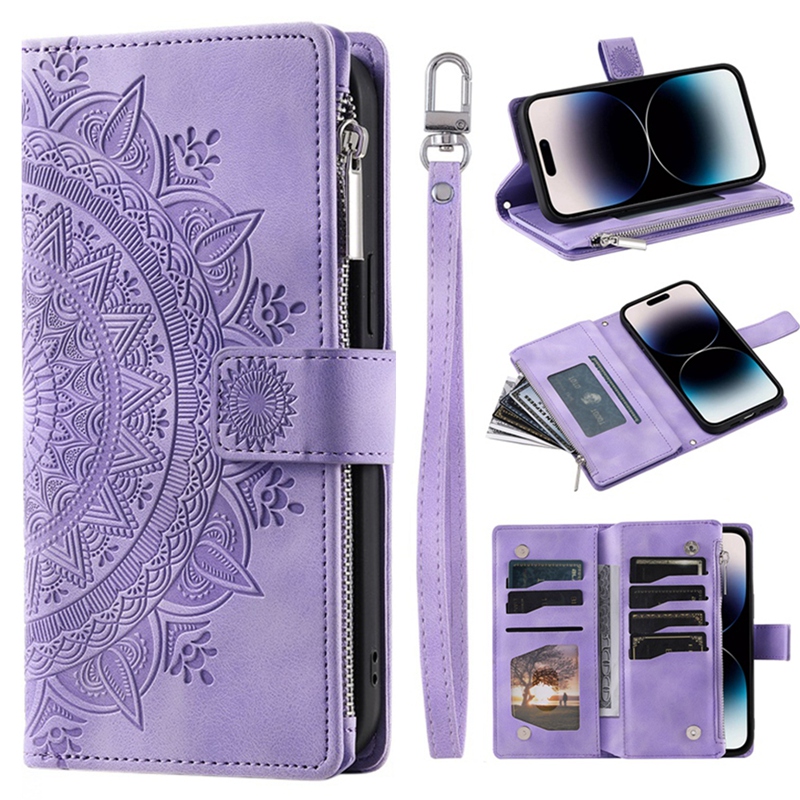 Phone Cases Classy - Роскошный чехол-кошелек на молнии для iPhone