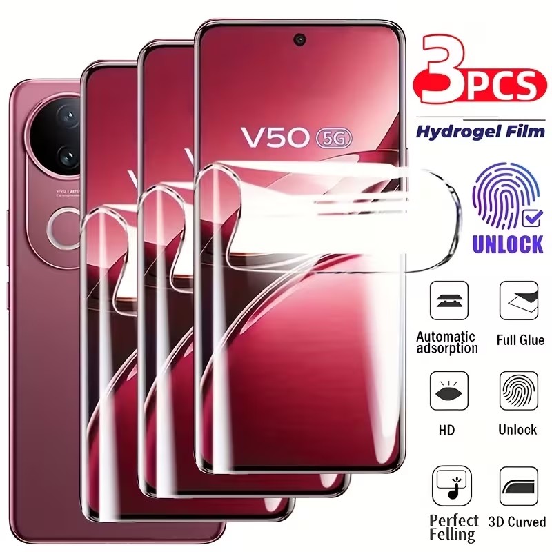 Vivo X200 - 3 шт. гидрогелевой пленки для Vivo