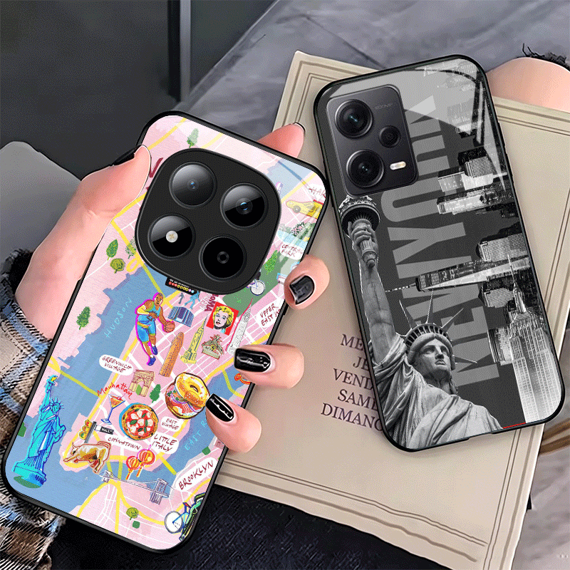 Phone Cases Nyc - Стеклянный чехол для телефона NYC New