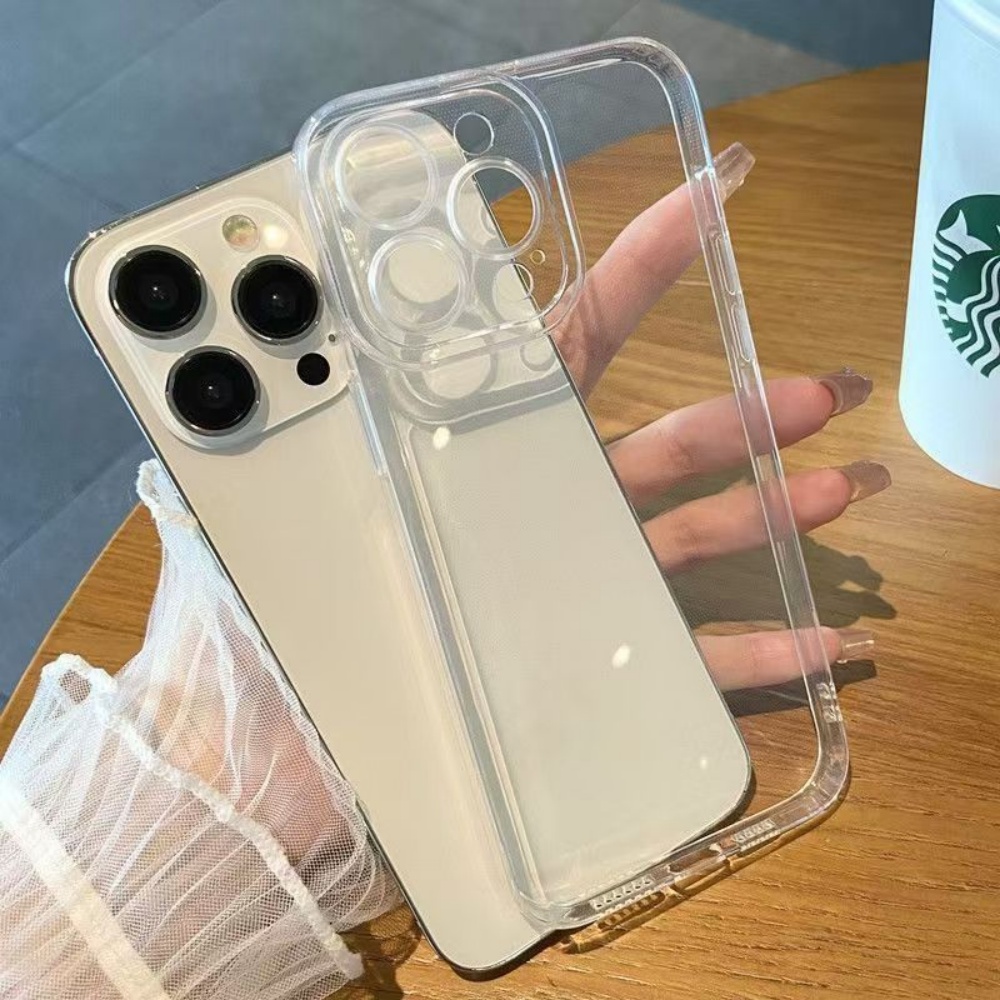 Phone Cases Classy - Прозрачный силиконовый чехол Simple Luxury для