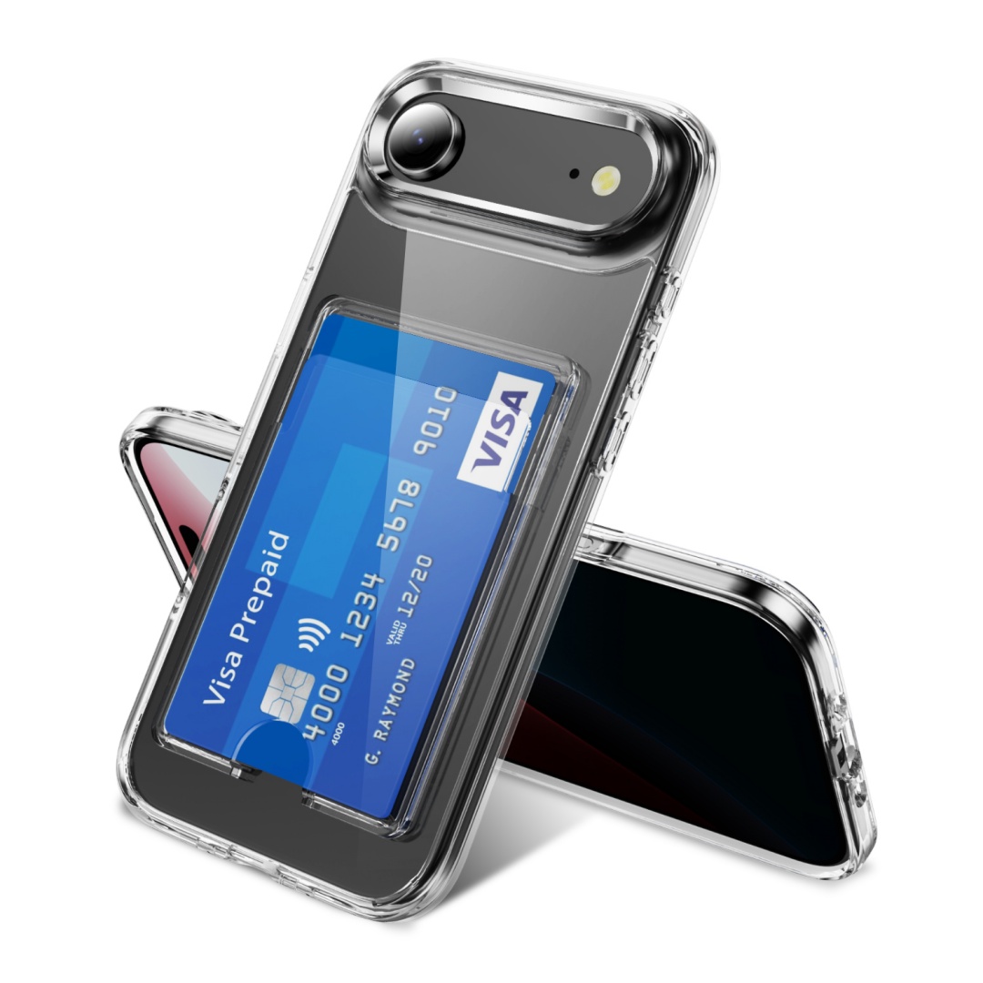 Phone Cases Classy - Роскошный прозрачный чехол-кошелек с слотом для