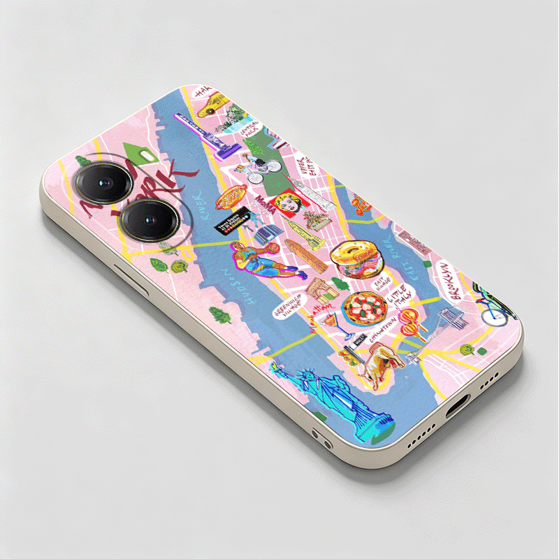 Мягкий чехол для телефона NYC  – обзор и цена Phone Cases Nyc