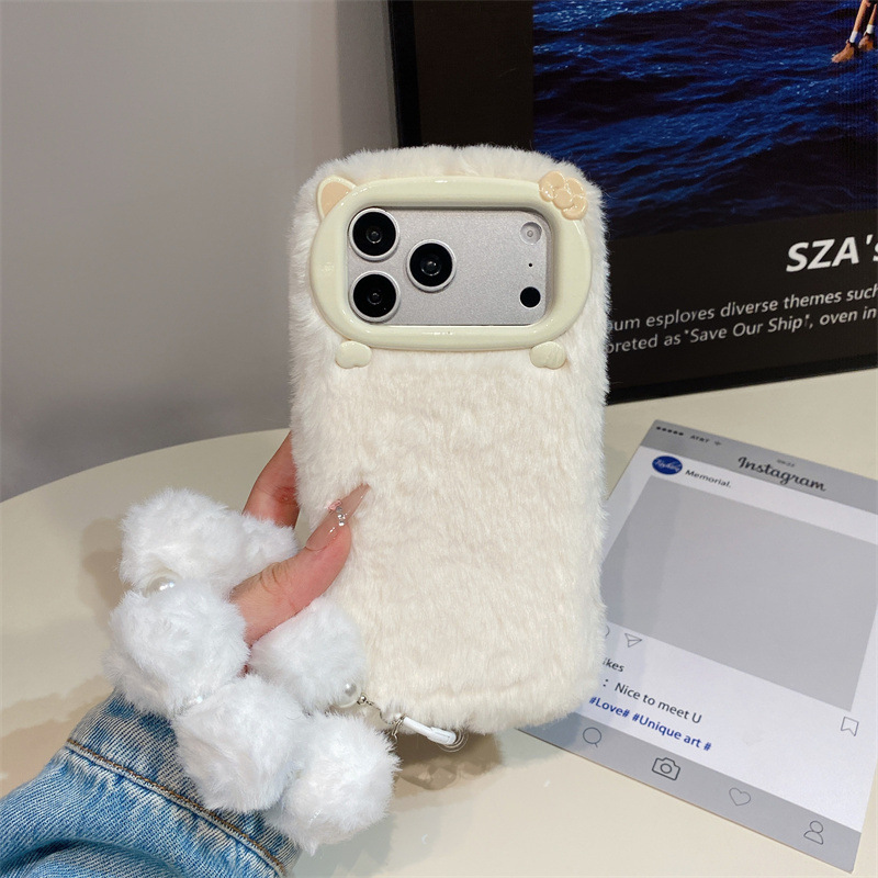 Роскошный однотонный плюшевый  – обзор и цена Phone Cases Iphone 11