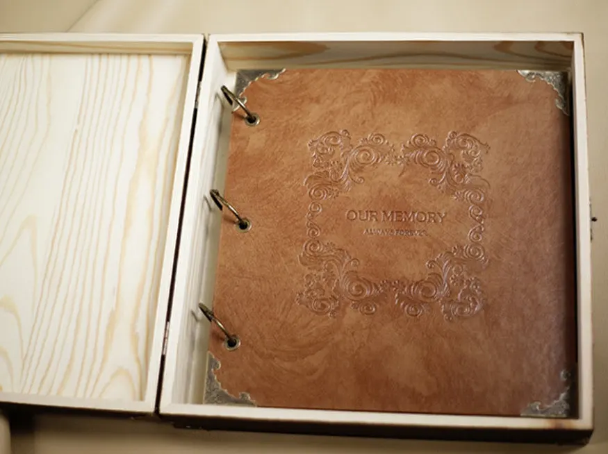 50-страничный кожаный фотоальб – обзор и цена Monogram Custom Case